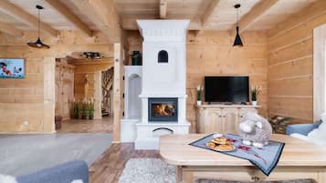 電視、壁爐、 辦公室