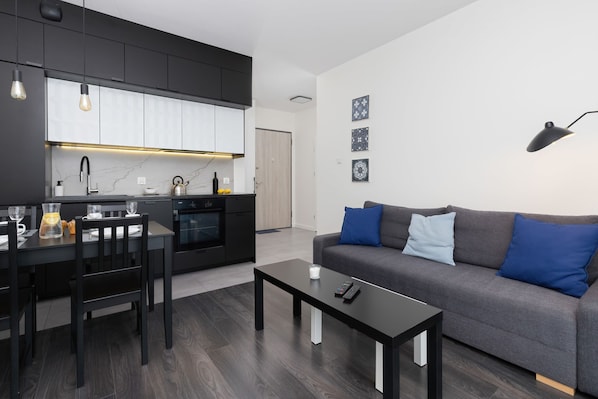 Flat-screen TV, offices