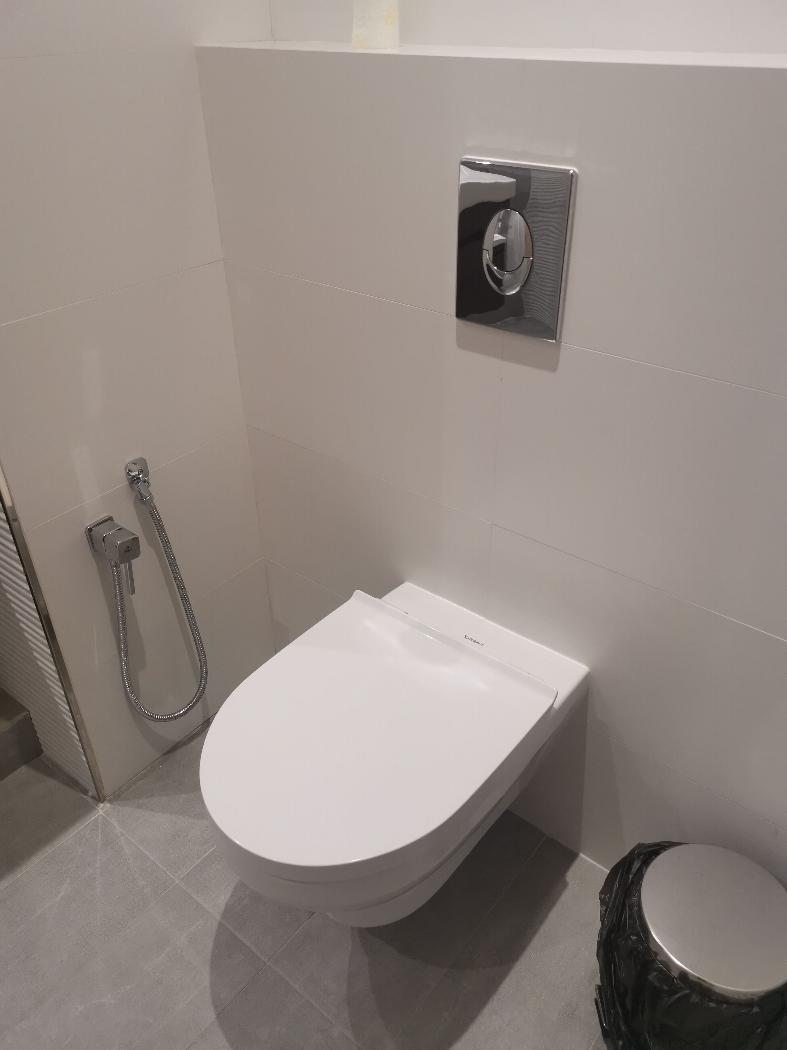 Hair dryer, towels