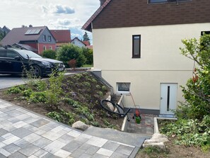 Property grounds - Ferienhaus Oberharzruhe für bis zu 6 Personen, 3 Schlafzimmer, 2 Bäder, Garten (Benneckenstein (Harz))