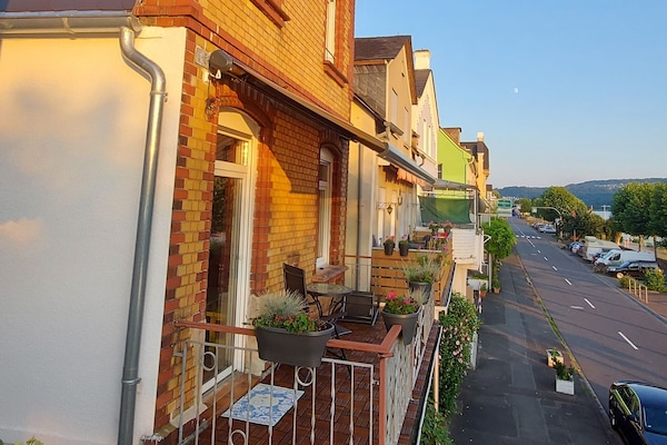 Blick aufs Haus