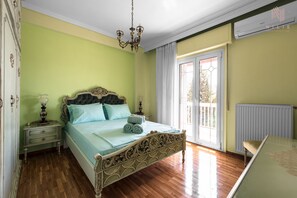 Lejlighed - 2 soveværelser - balkon - havudsigt | Arbejdsområde til bærbare computere, lydisolering, strygejern/strygebræt