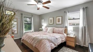 3 habitaciones, tabla de planchar con plancha y wifi gratis