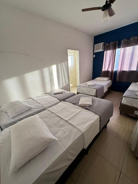 Literie hypoallergénique, Wi-Fi gratuit, draps fournis