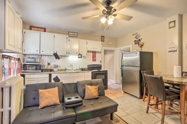 TV connectée, cheminée