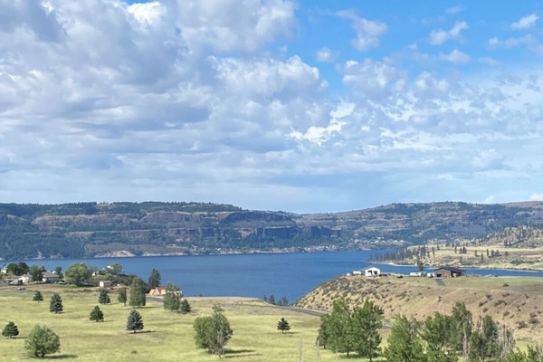 Blick von der Unterkunft