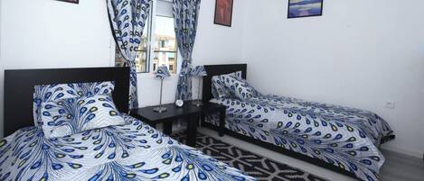 3 bedrooms, iron/ironing board, free WiFi, bed sheets