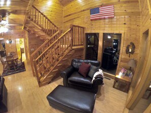 Interior - The KunTree Cabin in the Pigeon Forge (Sevierville)