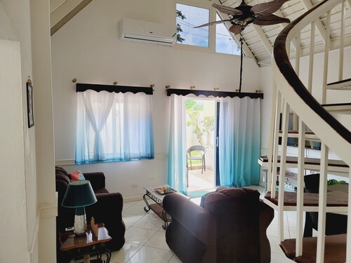 Cozy Ocean View Studio with Loft & Patio