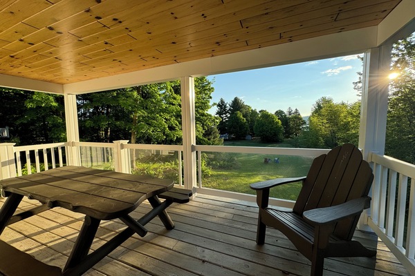 Fully Covered and Seating covered balcony