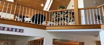 Waterfront with dock, firepit, and incredible views!!