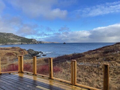 Oceanfront 3 bedroom Bungalow. in a beautiful cove just 1.5 hrs from St. John's.