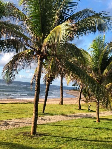 House with swimming pool, 5 bedrooms (4 suites) 40 meters from the beach.