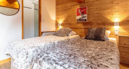 Renovated ski-in chalet, 4 bedrooms, Plagne Soleil
