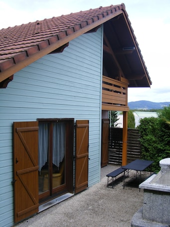 Terrace/patio. Chalet St Nabord