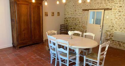 Charming Village House near Le Mans: Private Parking, Garden, 3 Bedrooms, Pet Friendly