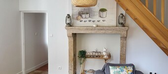 Charming Village House near Le Mans: Private Parking, Garden, 3 Bedrooms, Pet Friendly