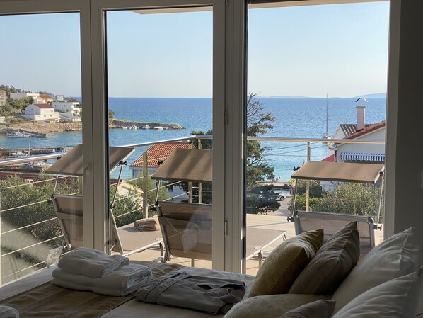 Interior - Modern Villa with Pool & Sea View-40m to the Beach (Lun)