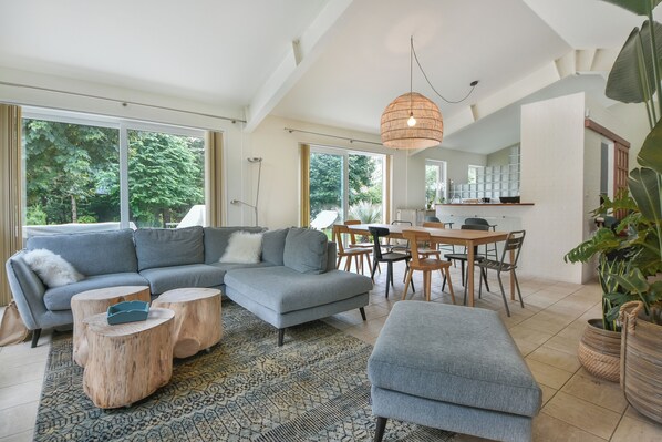 Smart TV, fireplace, ping pong, books - Architect villa 8 / 9p near the sea (Neufchâtel-Hardelot)