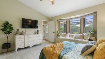 3 bedrooms, iron/ironing board, travel crib, free WiFi