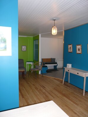 TV, books, offices