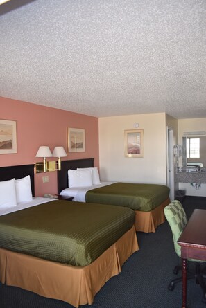 Economy Double or Twin Room, Non Smoking | Blackout drapes, iron/ironing board, free WiFi, bed sheets