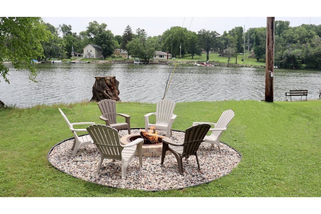 NEW! Rock River Escape ~Waterfront home W/ Pier