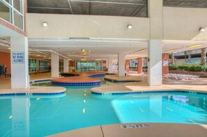 Indoor pool, outdoor pool - Malibu Pointe 504-3BR/3BA Condo in Crescent Beach (North Myrtle Beach)