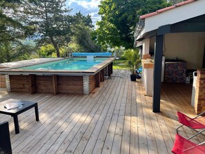 Alberca al aire libre 