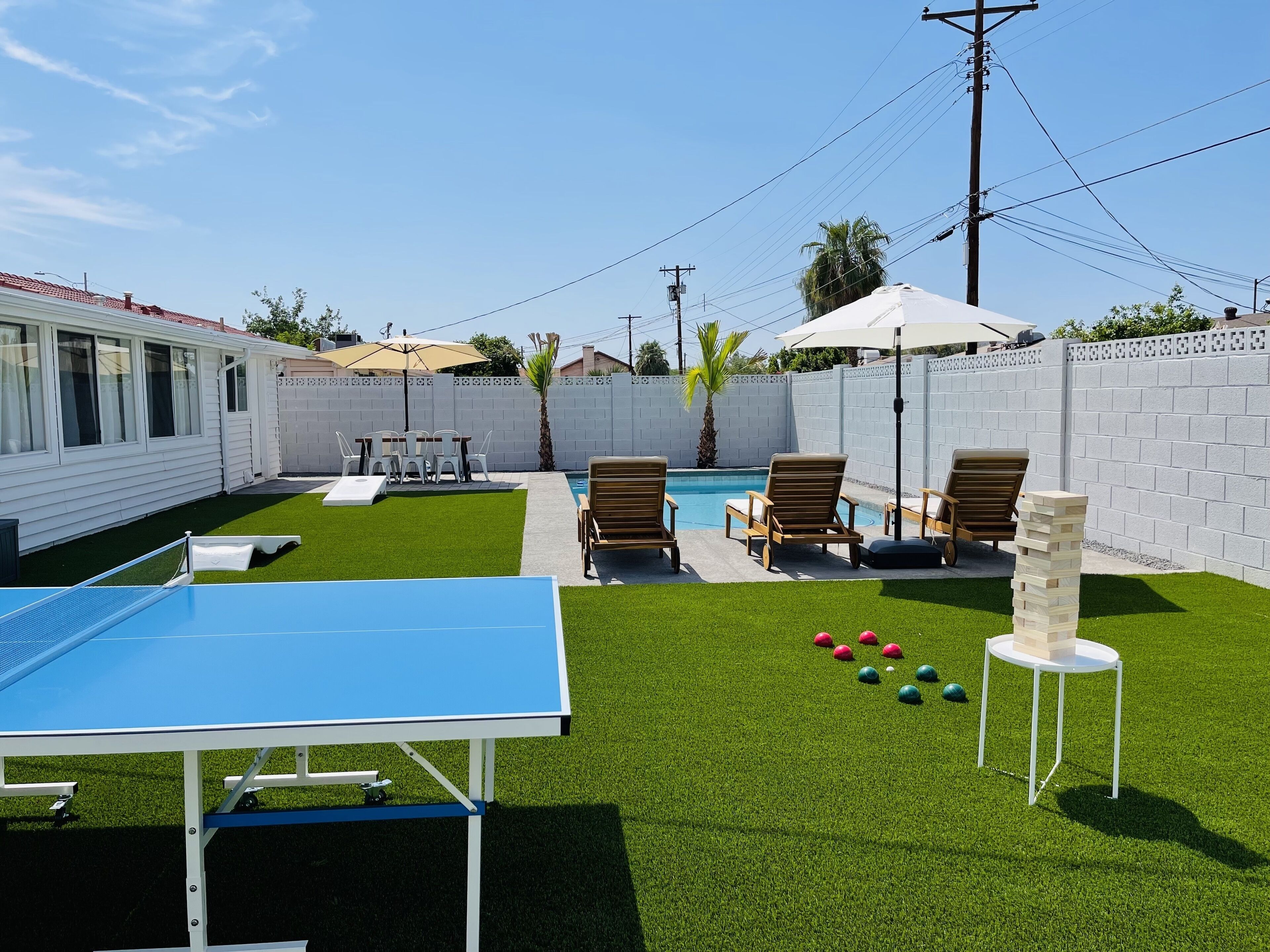 Heated Pool, Yard Games, Game Room!