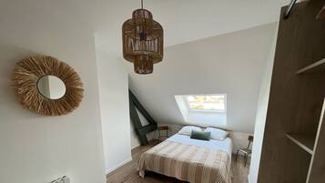 3 chambres, lit parapluie, Wi-Fi gratuit, draps fournis