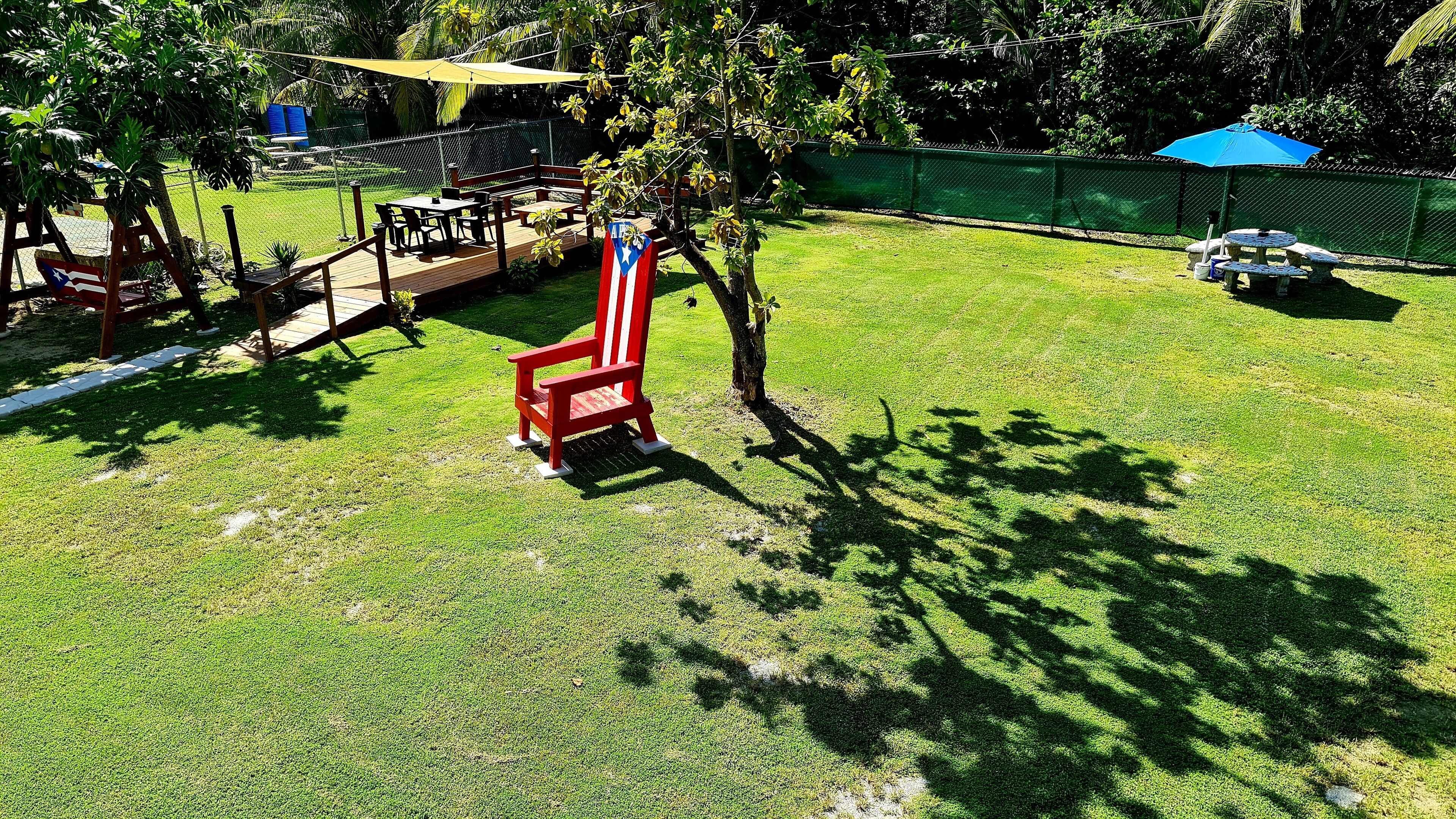 Enceinte de l’hébergement