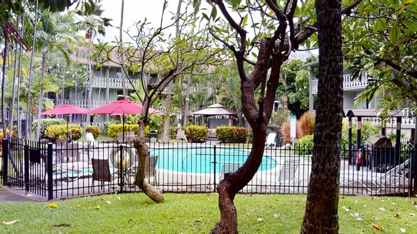 Alberca al aire libre 