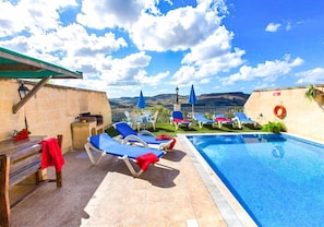 Private pool - Pergola Farmhouses Gozo (Xaghra)
