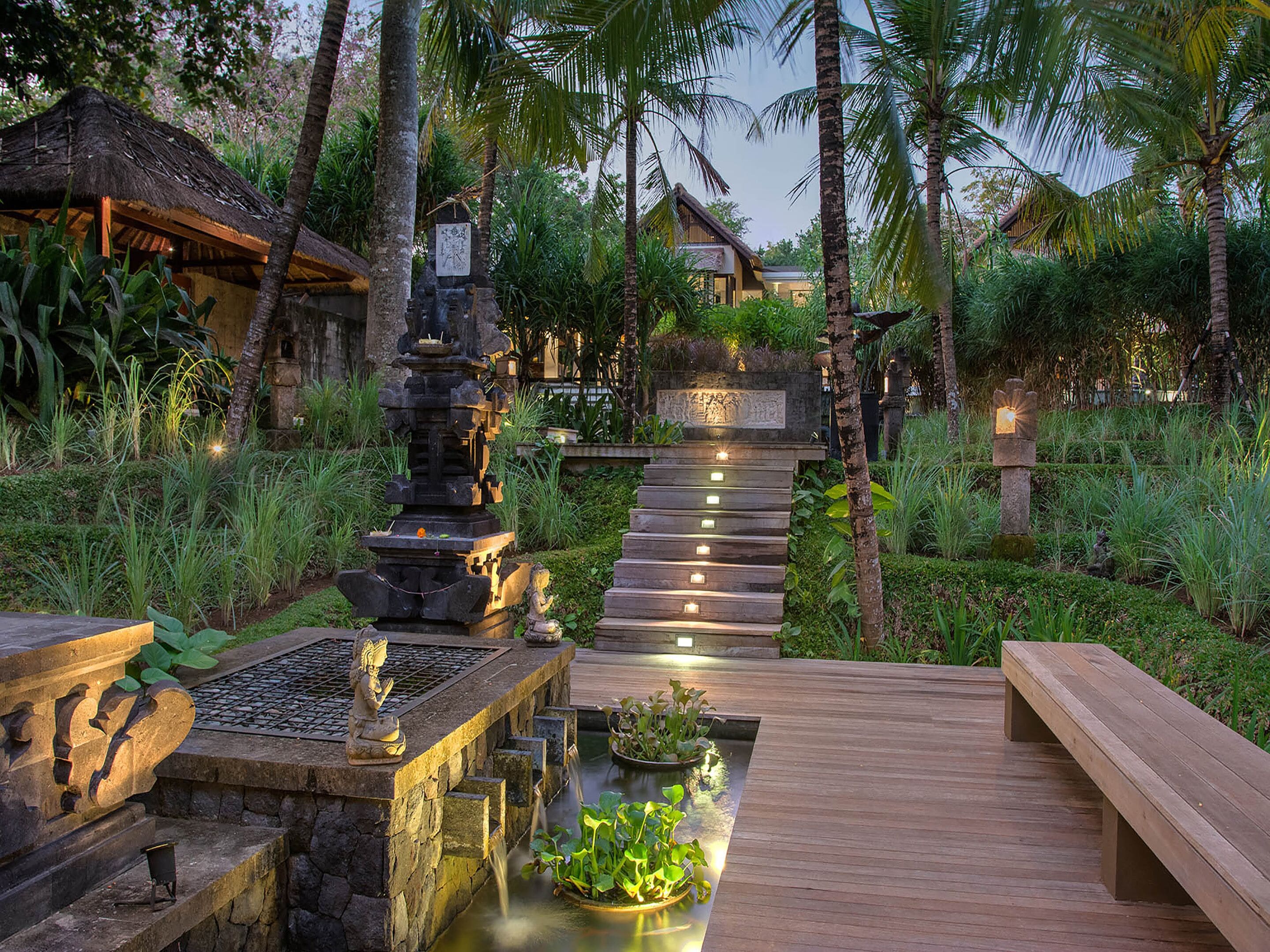 Seseh Beach Villa I | Garden view