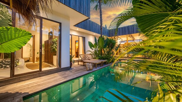 Villa, 3 Bedrooms, Smoking, Private Pool | Pool - Rustic Interior Design, Private Villa, 3 BR, Umalas With Staff (Kerobokan)