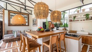 Basic Villa, Multiple Beds | Private kitchen - Tropical Design, Private Villa, 3 BR, Umalas (Kerobokan)