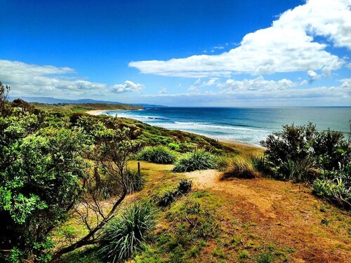 Boyds Beach House - Beachfront, Dog Friendly, Fireplace, Free wifi