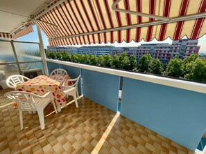 Apartamento, 1 quarto, sacada, vista para a cidade | Sacada
