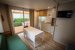 Chalet, 1 Schlafzimmer, Raucher, Terrasse | Innenbereich