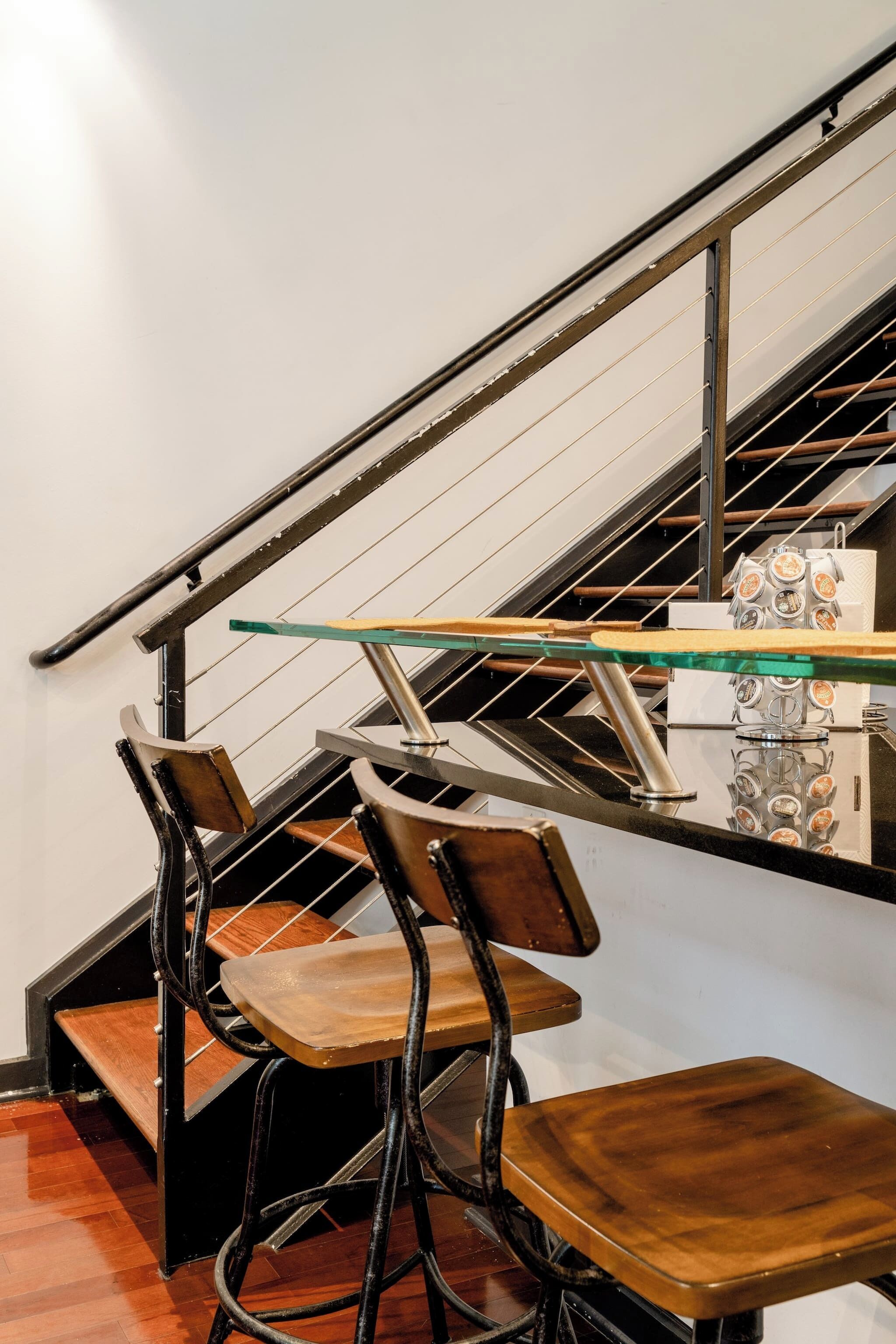 Loft, 2 chambres, balcon, vue ville | Restauration