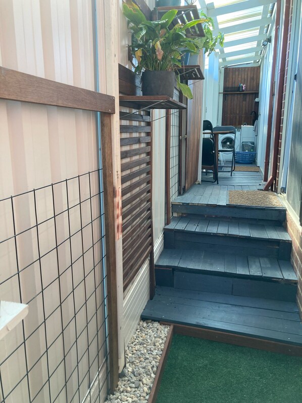 Enceinte de l’hébergement