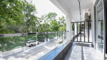 Pemandangan balkon