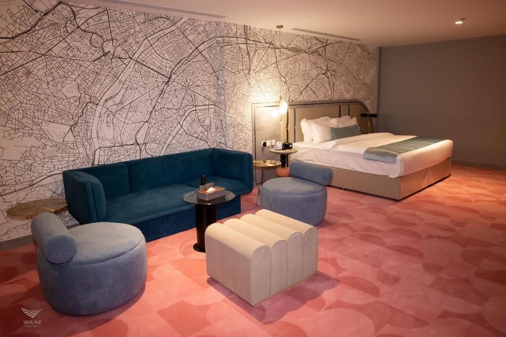 Basic Studio Suite | Egyptian cotton sheets, premium bedding, pillowtop beds, minibar