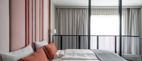 Chambre Deluxe | Bureau, espace de travail pour ordinateur portable