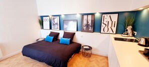1 bedroom, iron/ironing board, free WiFi, bed sheets