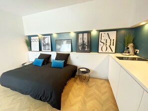 1 bedroom, iron/ironing board, free WiFi, bed sheets