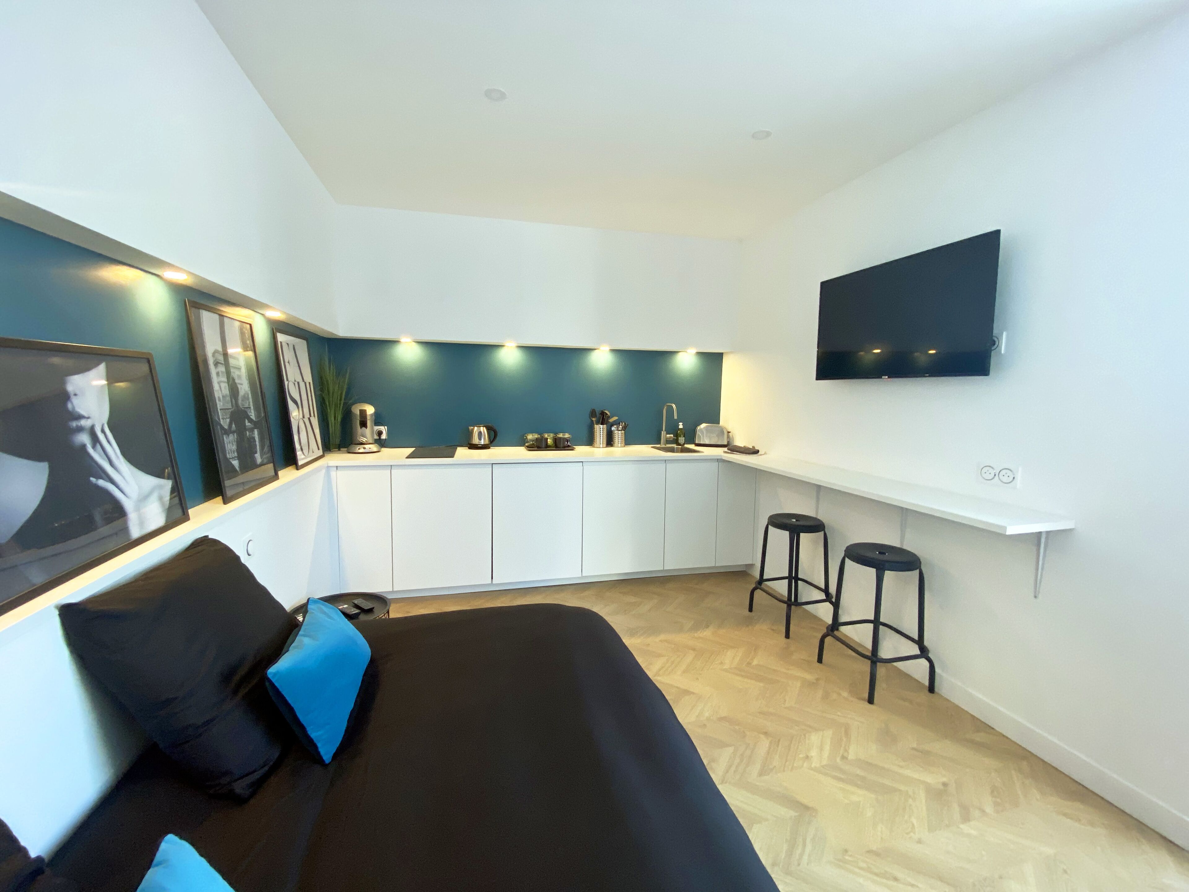 1 bedroom, iron/ironing board, free WiFi, bed sheets