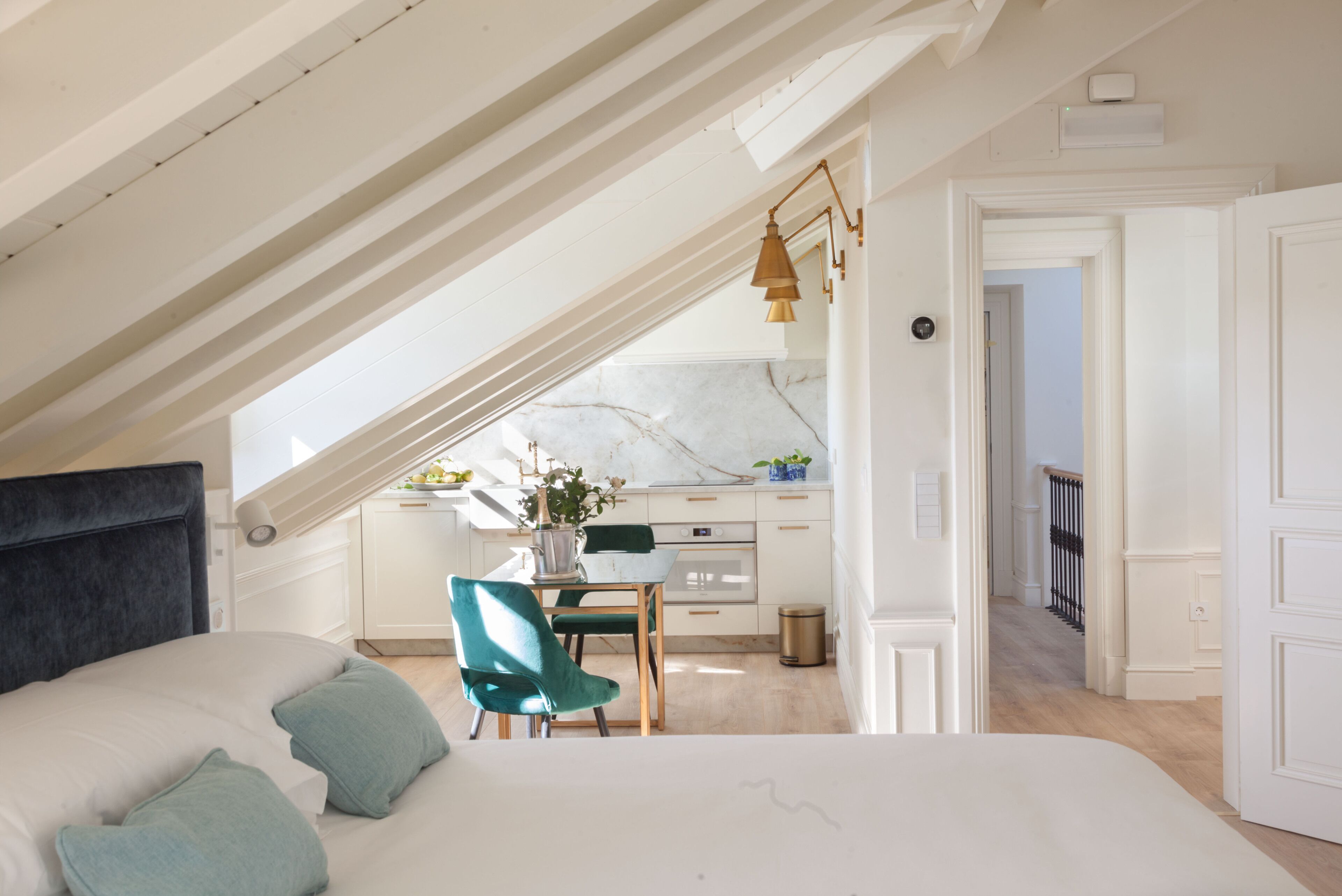 高级开间 | 私人厨房 | 意式浓缩咖啡机