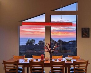 Dining - Cormorant Cove | Ocean Views, Hot Tub & EV Charger (Sea Ranch)